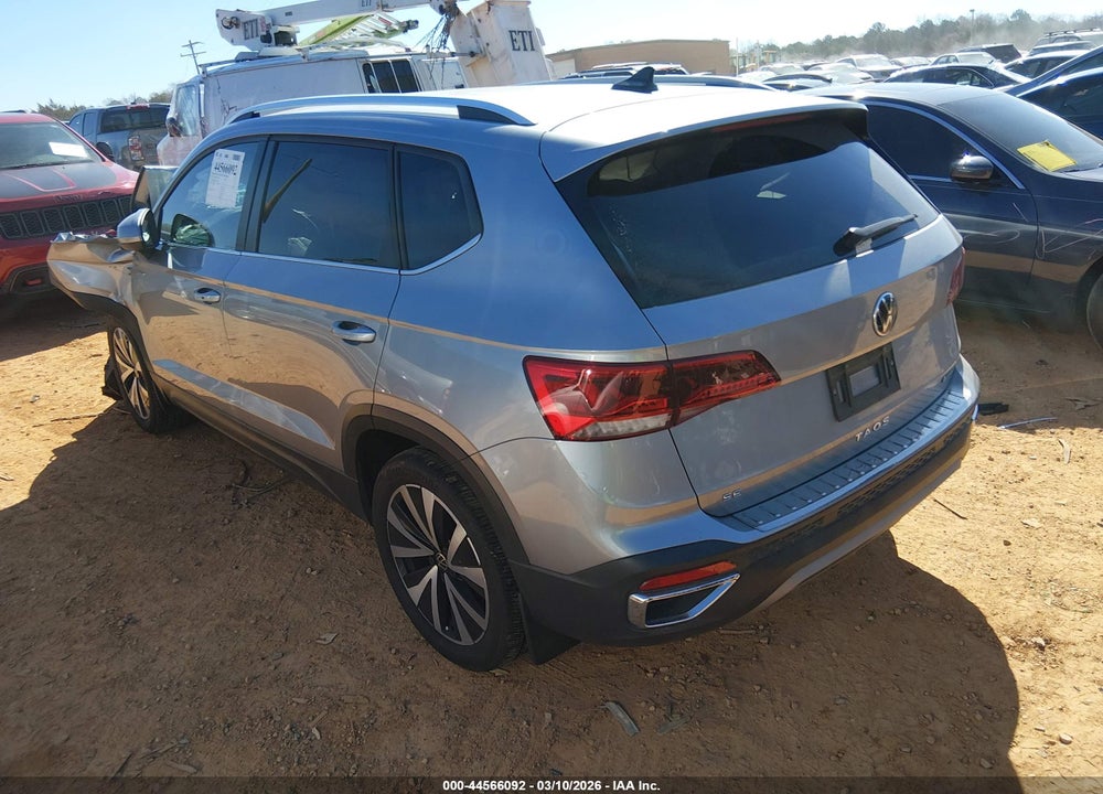 2022 VOLKSWAGEN TAOS 1.5T SE VIN: 3VVWX7B23NM070398