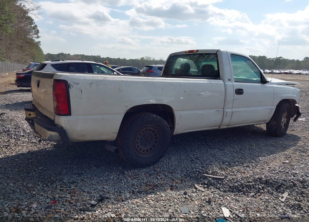 2004 CHEVROLET SILVERADO 1500 WORK TRUCK VIN: 1GCEC14X74Z205388
