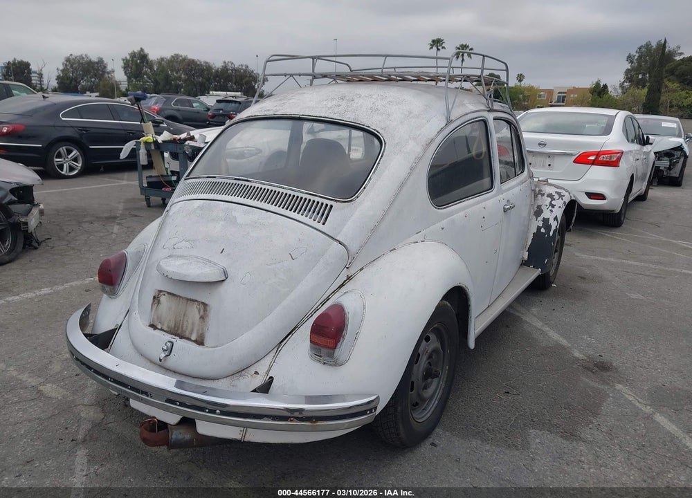1968 VOLKSWAGEN BEETLE VIN: 00000000118626743