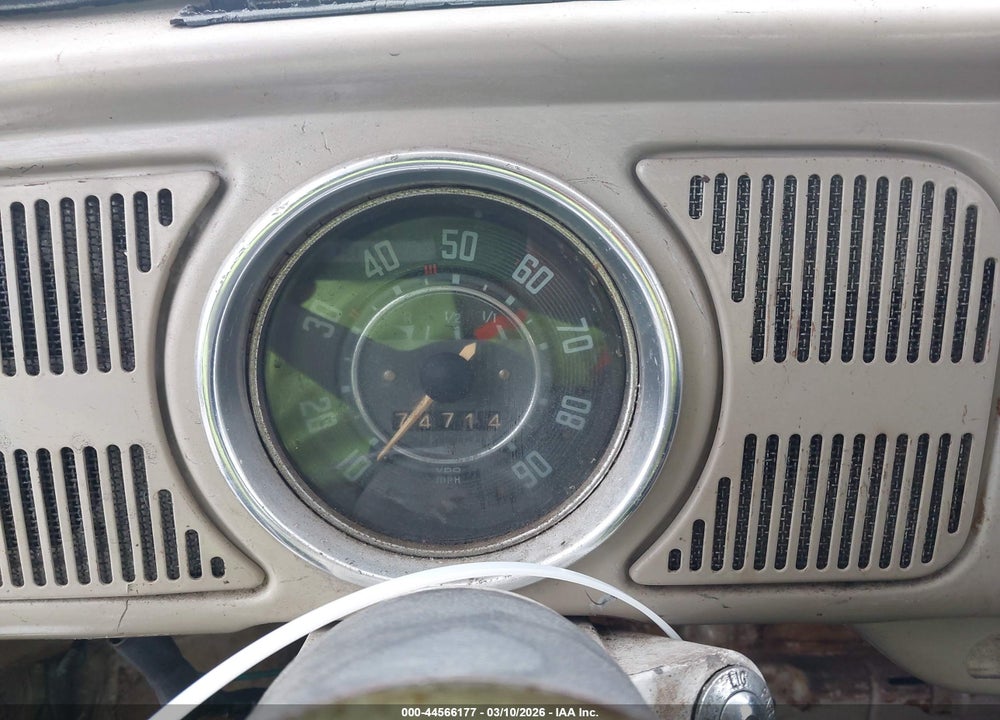 1968 VOLKSWAGEN BEETLE VIN: 00000000118626743