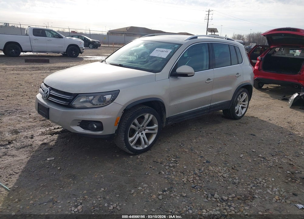 2012 VOLKSWAGEN TIGUAN SEL VIN: WVGBV7AX0CW002388