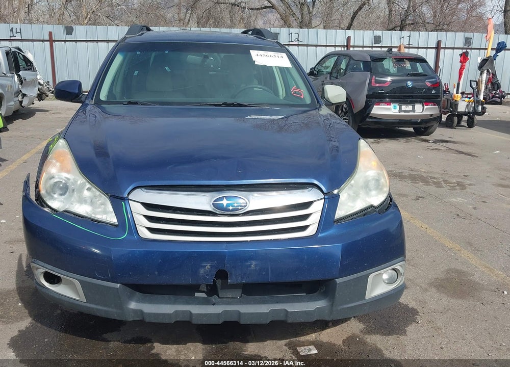 2011 SUBARU OUTBACK 2.5I PREMIUM VIN: 4S4BRCCC5B3369648
