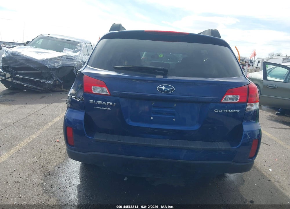 2011 SUBARU OUTBACK 2.5I PREMIUM VIN: 4S4BRCCC5B3369648