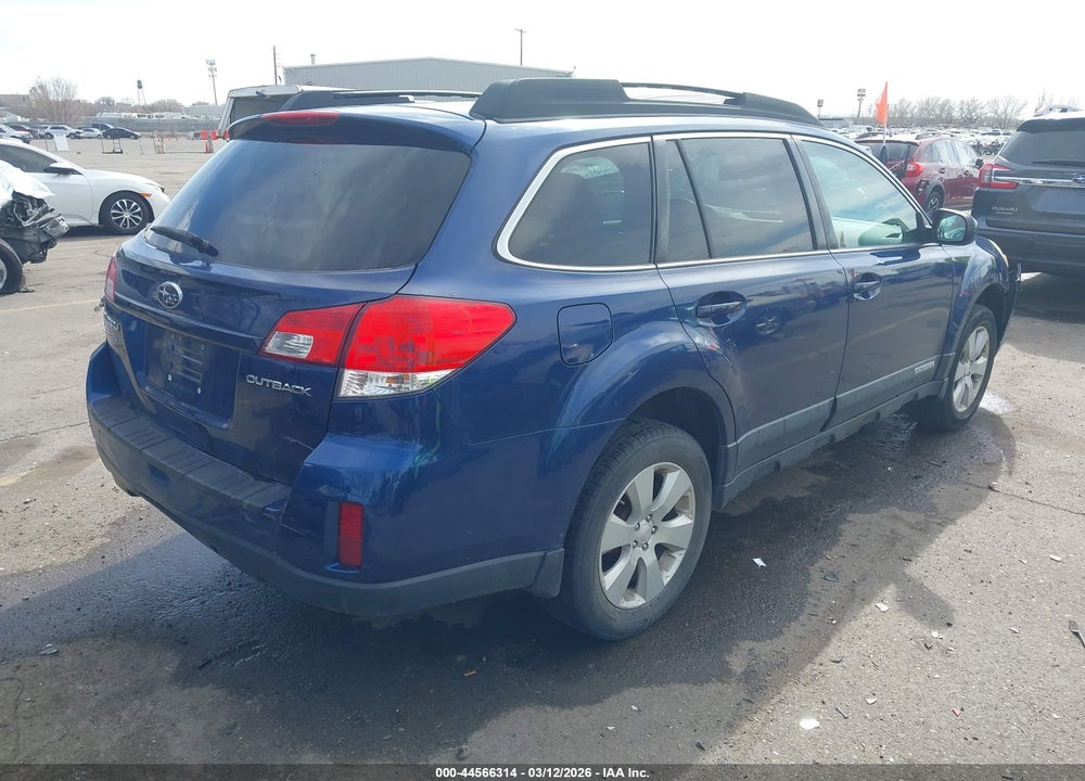 2011 SUBARU OUTBACK 2.5I PREMIUM VIN: 4S4BRCCC5B3369648