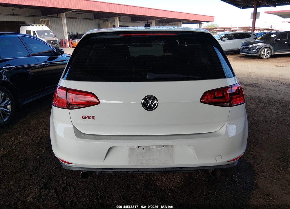 2017 VOLKSWAGEN GOLF GTI AUTOBAHN 4-DOOR/S 4-DOOR/SE 4-DOOR/SPORT 4-DOOR VIN: 3VW447AU2HM075983