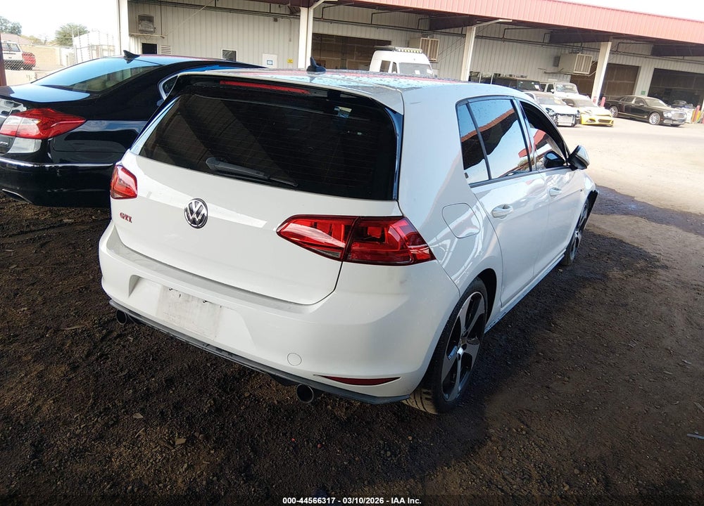 2017 VOLKSWAGEN GOLF GTI AUTOBAHN 4-DOOR/S 4-DOOR/SE 4-DOOR/SPORT 4-DOOR VIN: 3VW447AU2HM075983