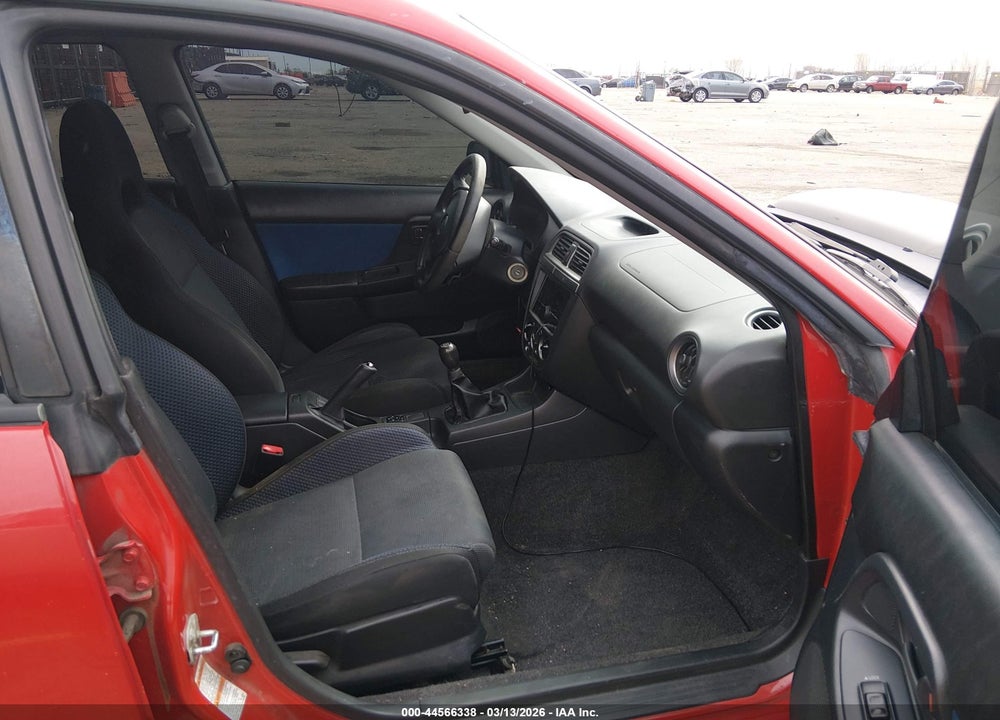 2004 SUBARU IMPREZA WRX VIN: JF1GG29674G811293