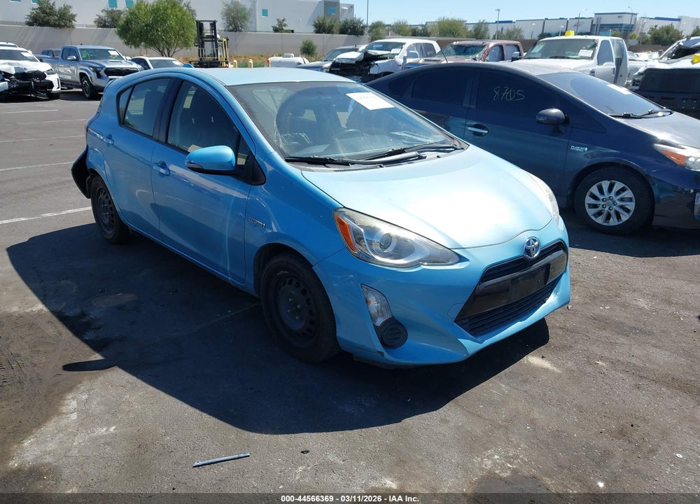 2015 TOYOTA PRIUS C THREE VIN: JTDKDTB37F1114716