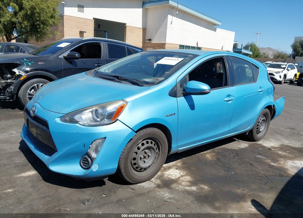 2015 TOYOTA PRIUS C THREE VIN: JTDKDTB37F1114716