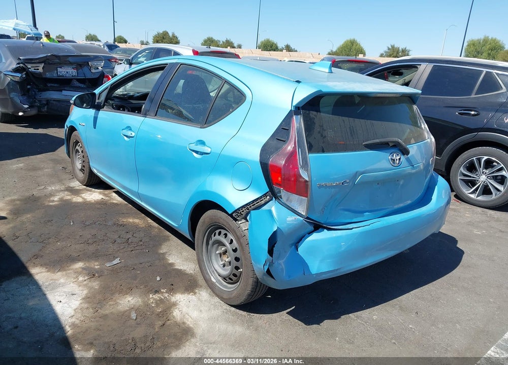 2015 TOYOTA PRIUS C THREE VIN: JTDKDTB37F1114716