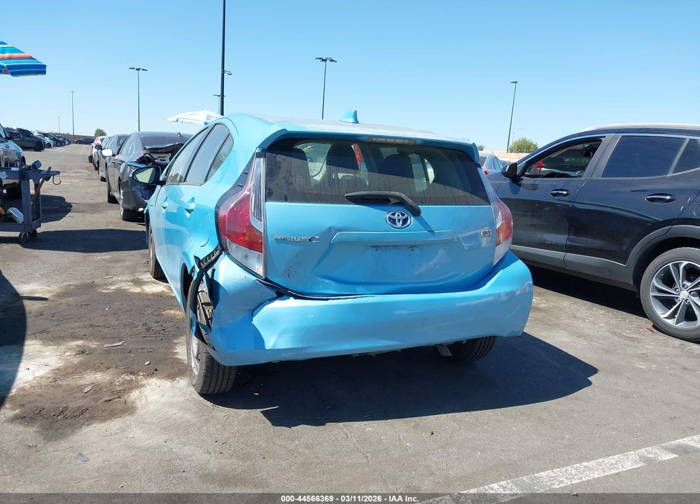 2015 TOYOTA PRIUS C THREE VIN: JTDKDTB37F1114716