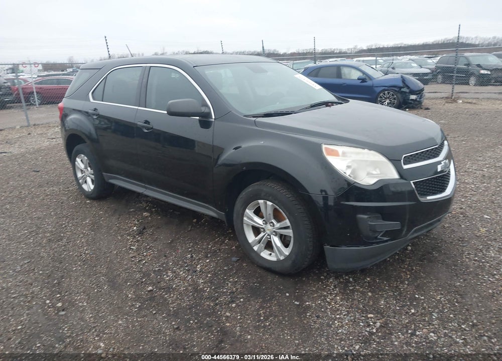2013 CHEVROLET EQUINOX LS VIN: 2GNALBEKXD6296411