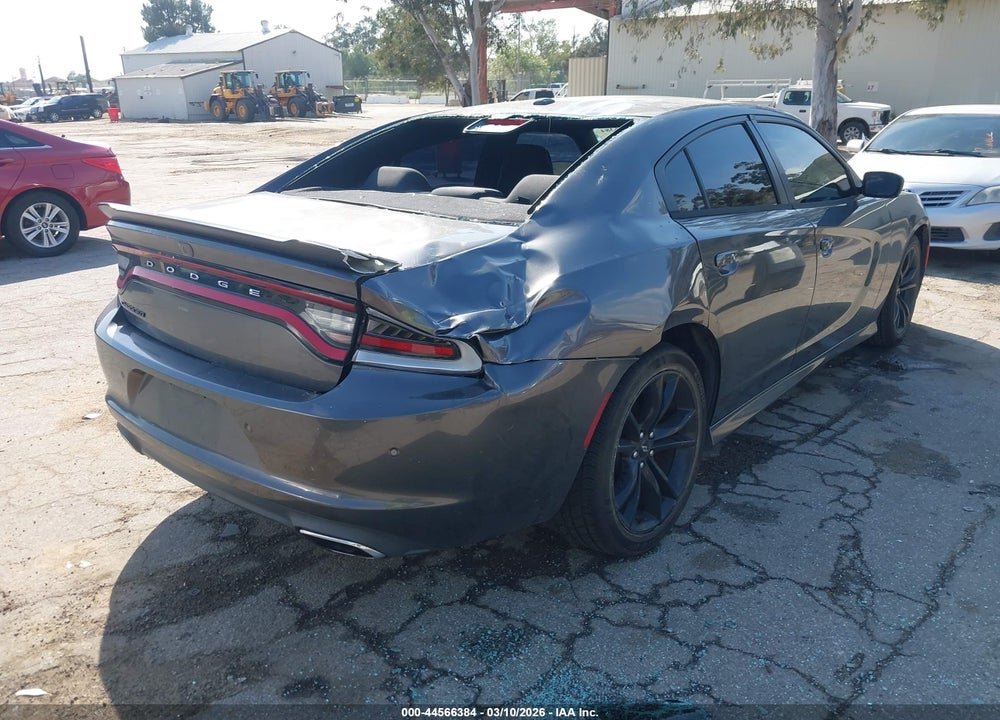 2018 DODGE CHARGER SXT RWD VIN: 2C3CDXBG9JH281088