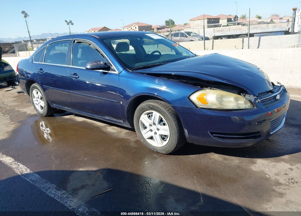2007 CHEVROLET IMPALA LS VIN: 2G1WB58N379167172
