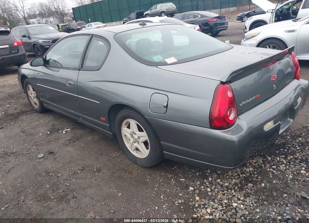 2004 CHEVROLET MONTE CARLO SS VIN: 2G1WX15K549363338
