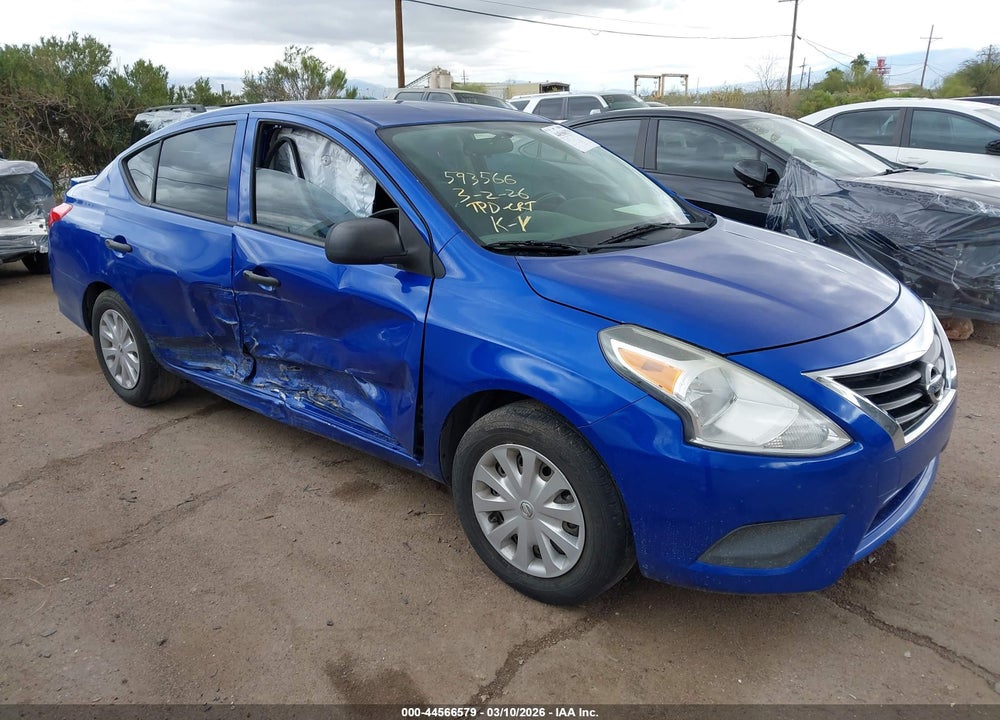 2015 NISSAN VERSA 1.6 S+ VIN: 3N1CN7AP7FL924386