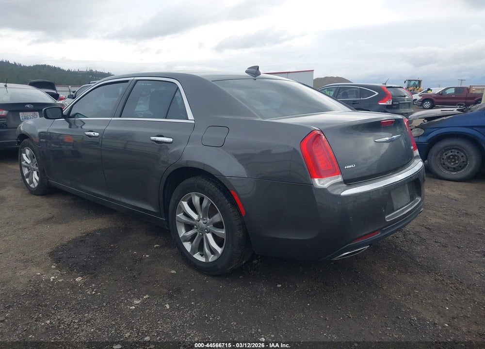 2018 CHRYSLER 300 LIMITED AWD VIN: 2C3CCAKG8JH296651