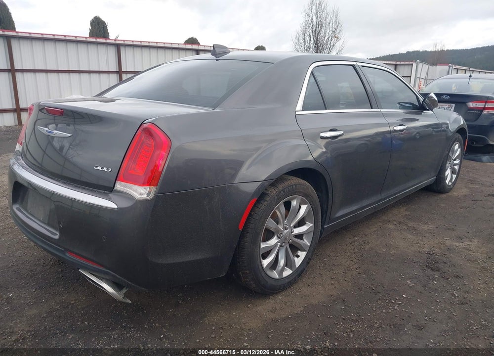 2018 CHRYSLER 300 LIMITED AWD VIN: 2C3CCAKG8JH296651