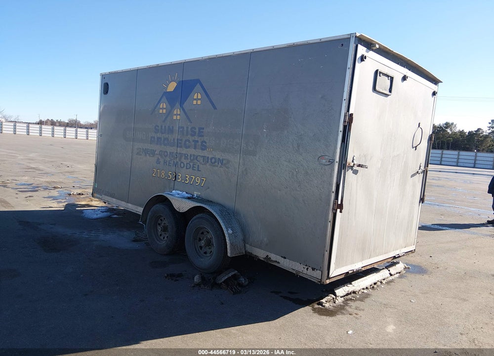 2018 H&H FD-306 16 ENCLOSED TRAILER VIN: 5JWTC1624JN277168