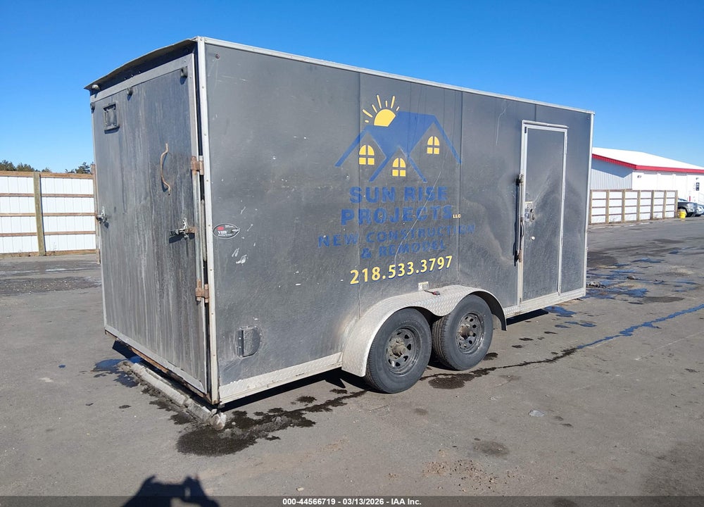 2018 H&H FD-306 16 ENCLOSED TRAILER VIN: 5JWTC1624JN277168