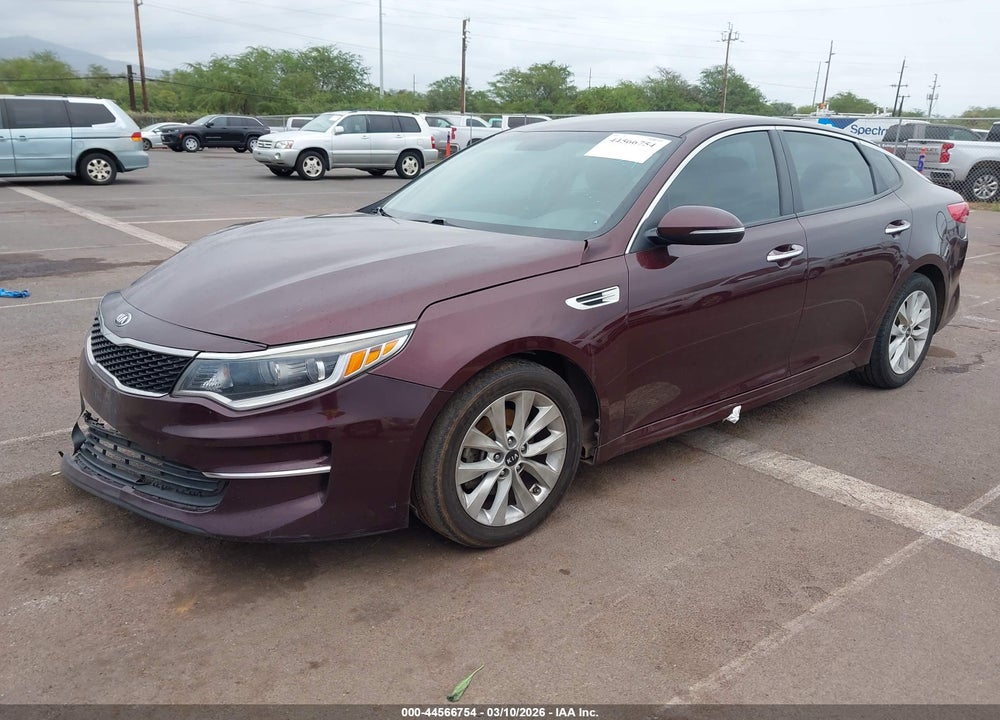 2018 KIA OPTIMA LX VIN: 5XXGT4L36JG266352