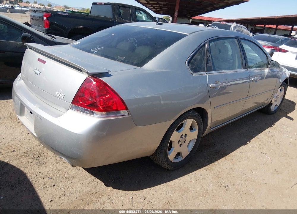 2008 CHEVROLET IMPALA SS VIN: 2G1WD58CX89137810