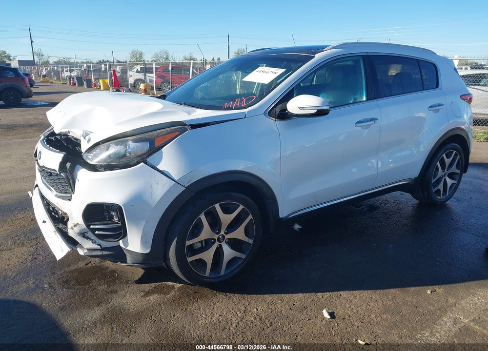 2017 KIA SPORTAGE SX TURBO VIN: KNDPR3A60H7169513