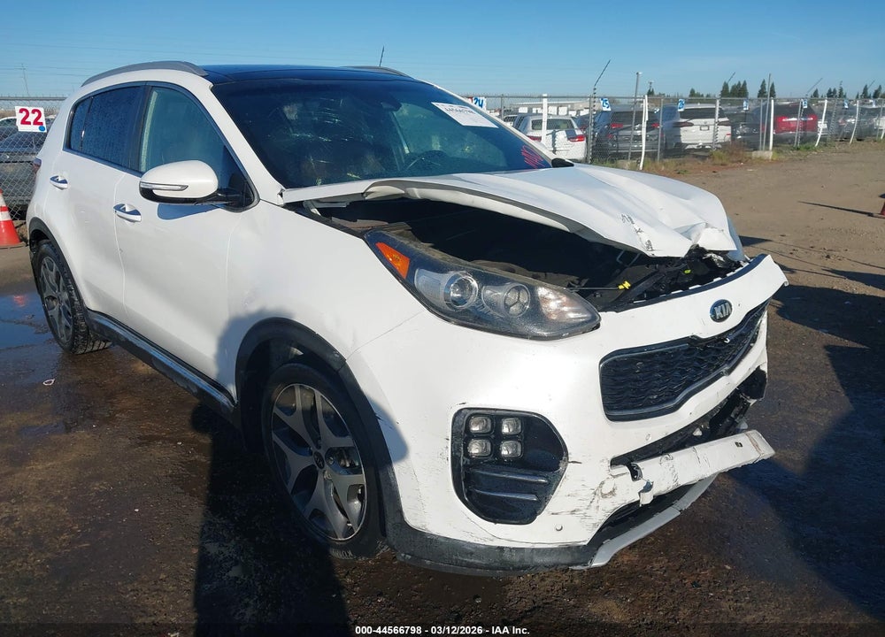 2017 KIA SPORTAGE SX TURBO VIN: KNDPR3A60H7169513