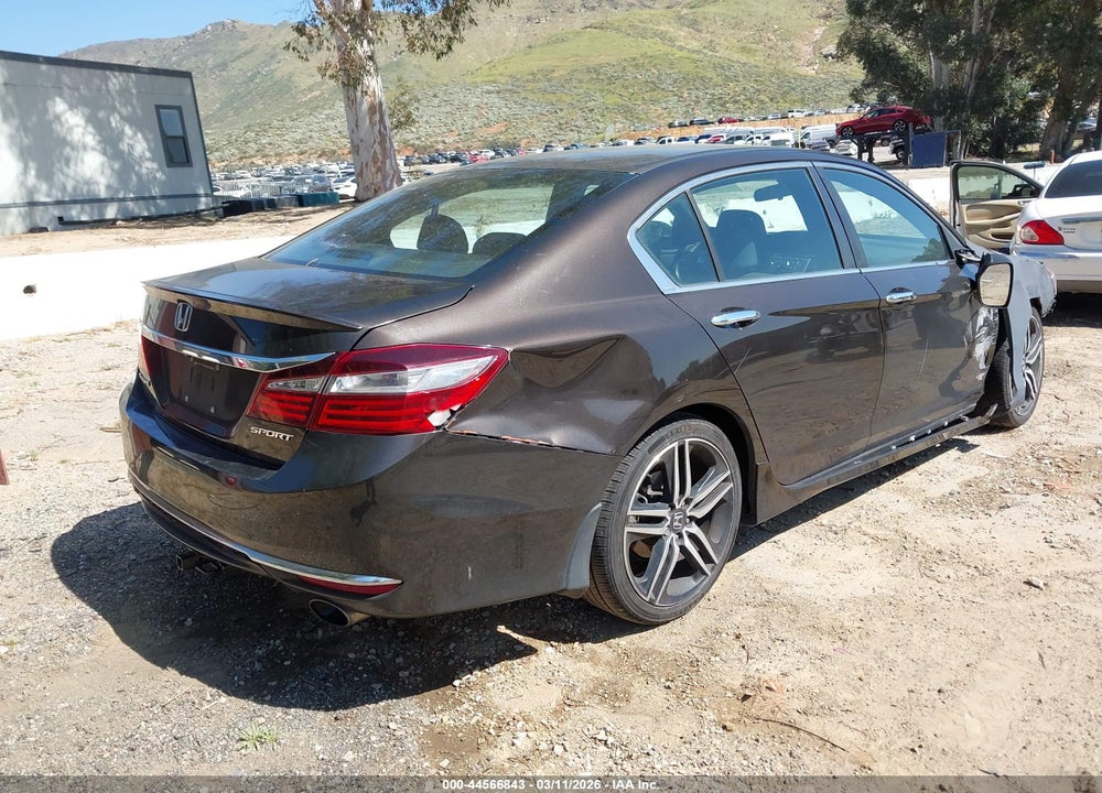 2016 HONDA ACCORD SPORT VIN: 1HGCR2F57GA133216