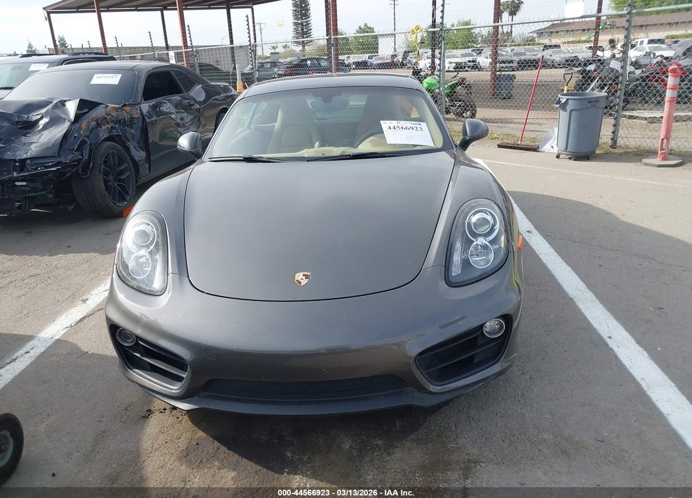 2016 PORSCHE CAYMAN VIN: WP0AA2A87GK170789