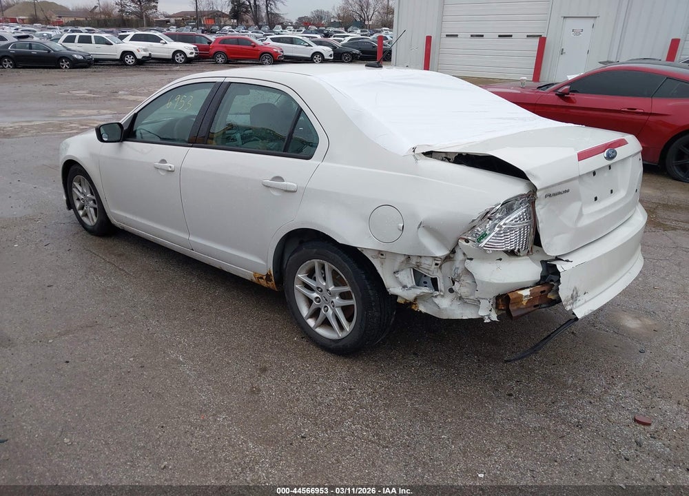 2010 FORD FUSION S VIN: 3FAHP0GAXAR246235