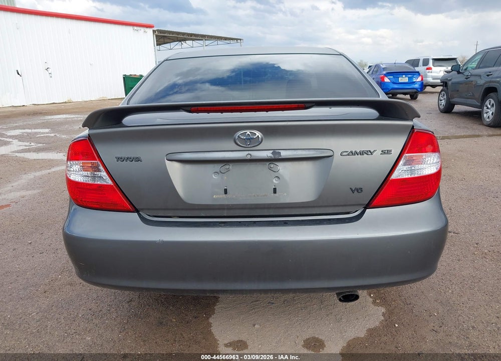 2004 TOYOTA CAMRY SE V6 VIN: JTDBA32K540005609