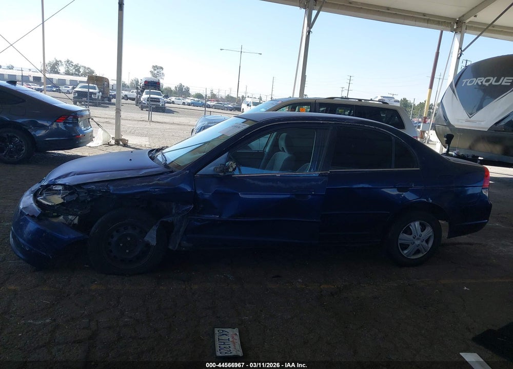 2003 HONDA CIVIC LX VIN: JHMES16593S001647