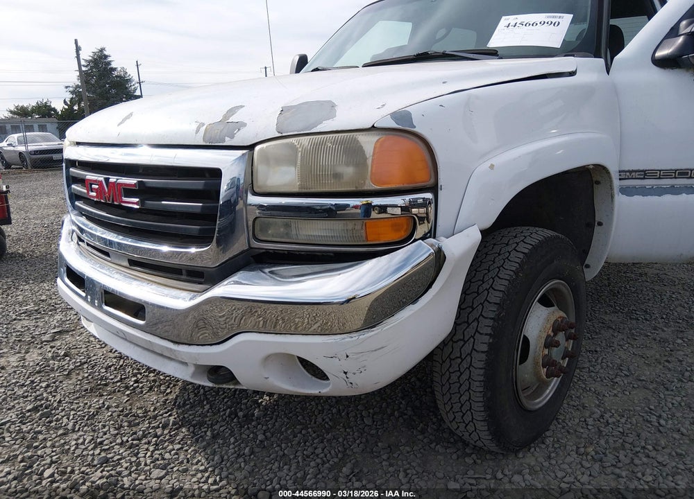2006 GMC SIERRA 3500 SLE2 VIN: 1GTJK33G16F133509