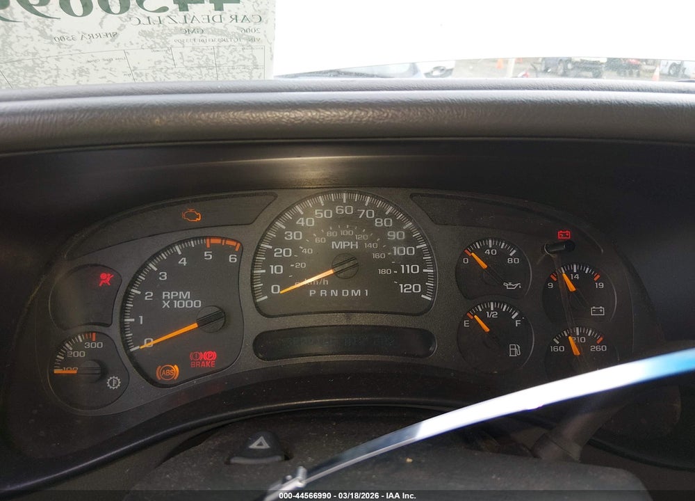 2006 GMC SIERRA 3500 SLE2 VIN: 1GTJK33G16F133509