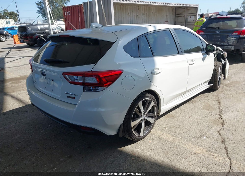 2018 SUBARU IMPREZA 2.0I SPORT VIN: 4S3GTAM60J3734793