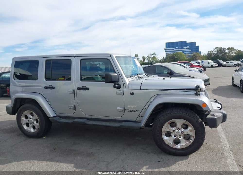 2013 JEEP WRANGLER UNLIMITED SAHARA VIN: 1C4BJWEG3DL574756