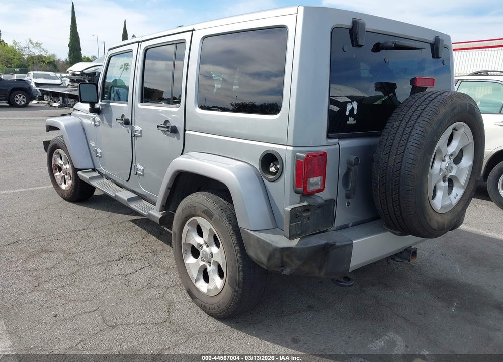 2013 JEEP WRANGLER UNLIMITED SAHARA VIN: 1C4BJWEG3DL574756