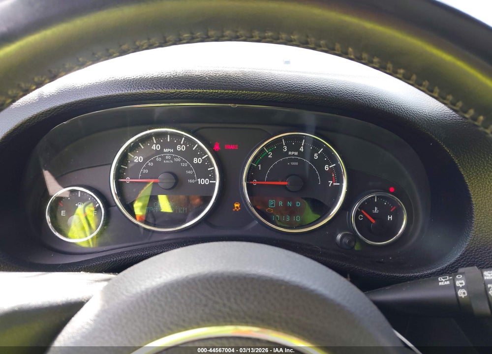 2013 JEEP WRANGLER UNLIMITED SAHARA VIN: 1C4BJWEG3DL574756