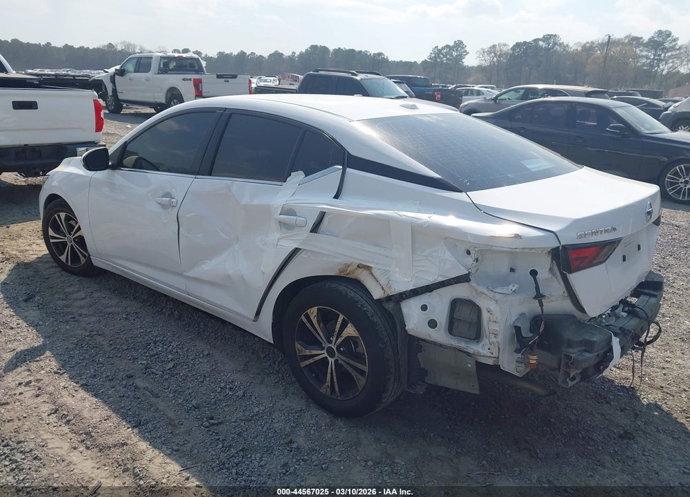 2022 NISSAN SENTRA SV XTRONIC CVT VIN: 3N1AB8CV0NY223286