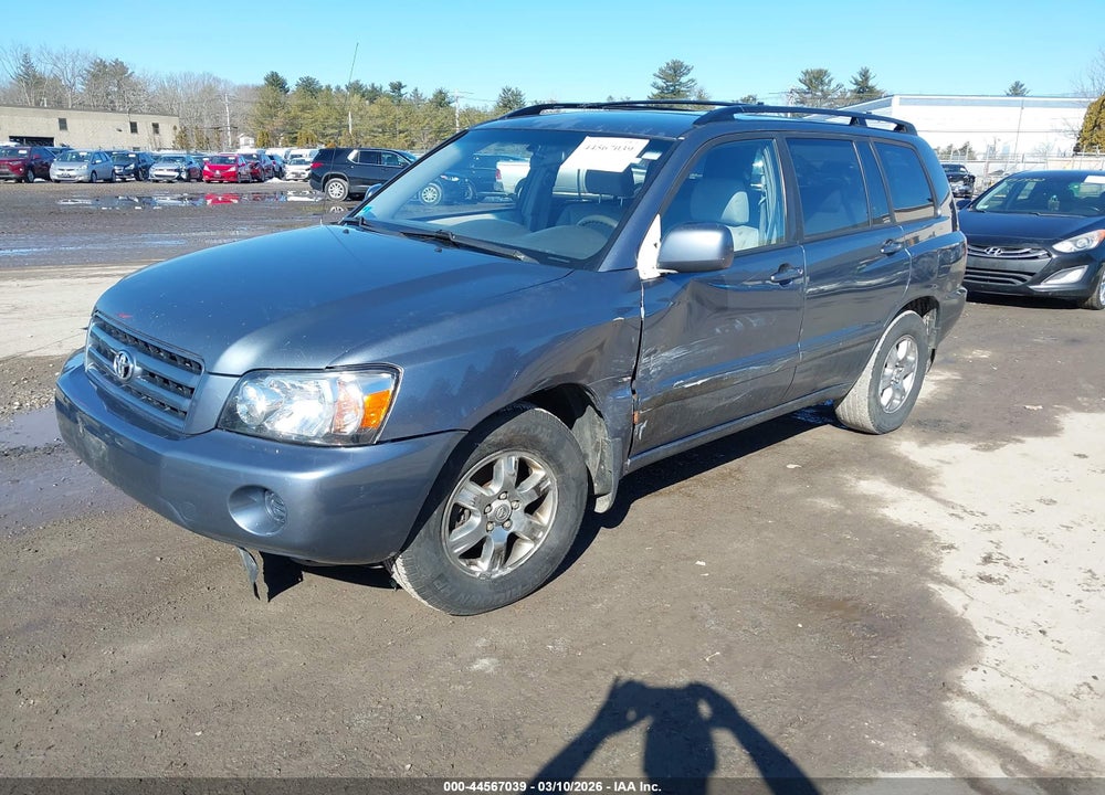 2005 TOYOTA HIGHLANDER V6 VIN: JTEDP21A950071667