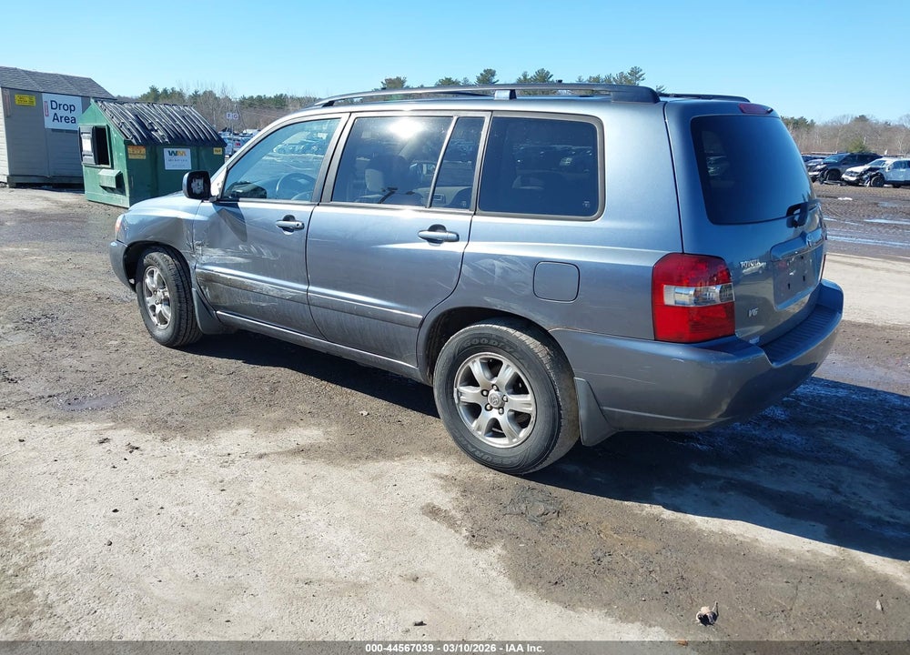 2005 TOYOTA HIGHLANDER V6 VIN: JTEDP21A950071667