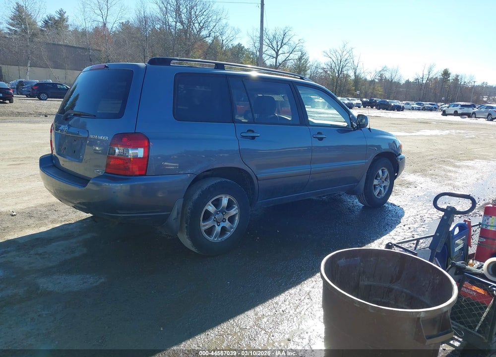 2005 TOYOTA HIGHLANDER V6 VIN: JTEDP21A950071667