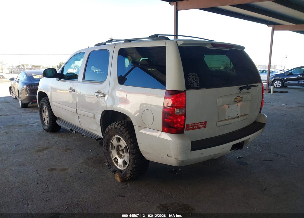 2007 CHEVROLET TAHOE LT VIN: 1GNFK13087J158152