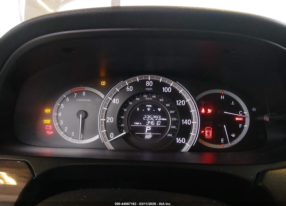 2016 HONDA ACCORD EX-L VIN: 1HGCR2F84GA088696