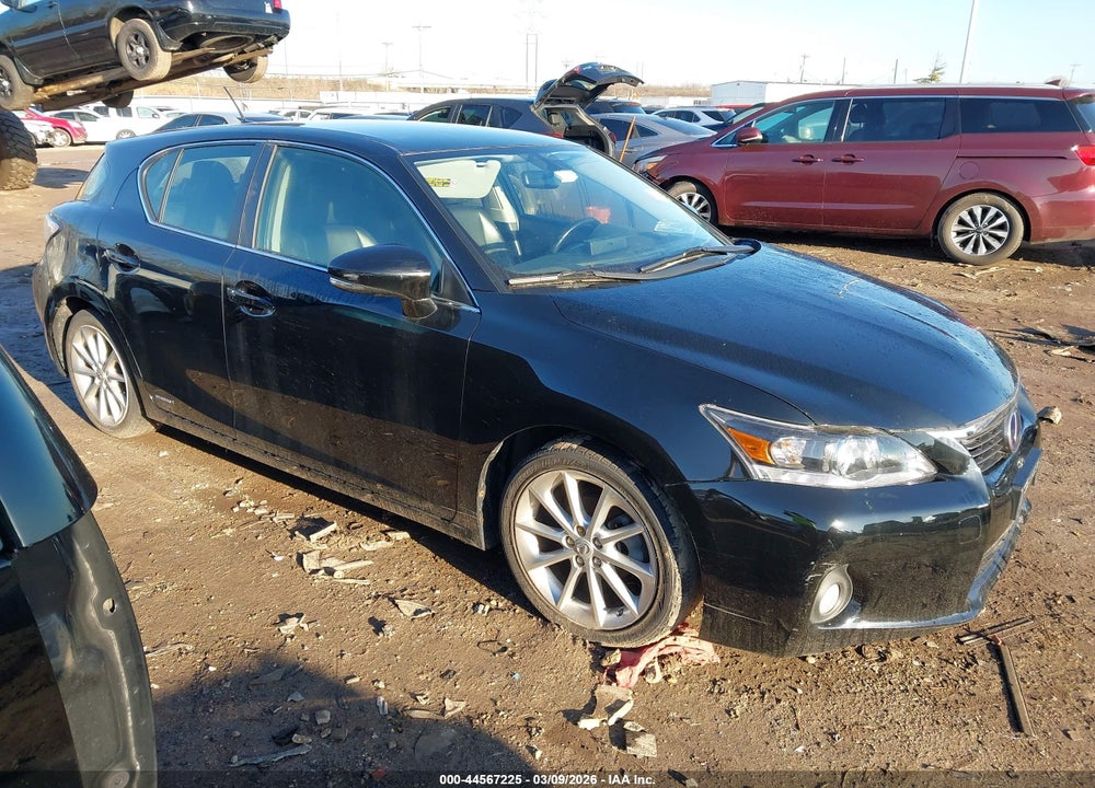 2012 LEXUS CT 200H VIN: JTHKD5BH7C2090607