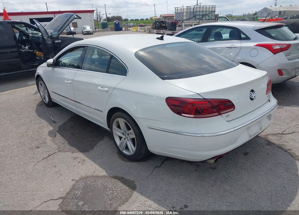2015 VOLKSWAGEN CC 2.0T SPORT VIN: WVWBP7AN1FE826911