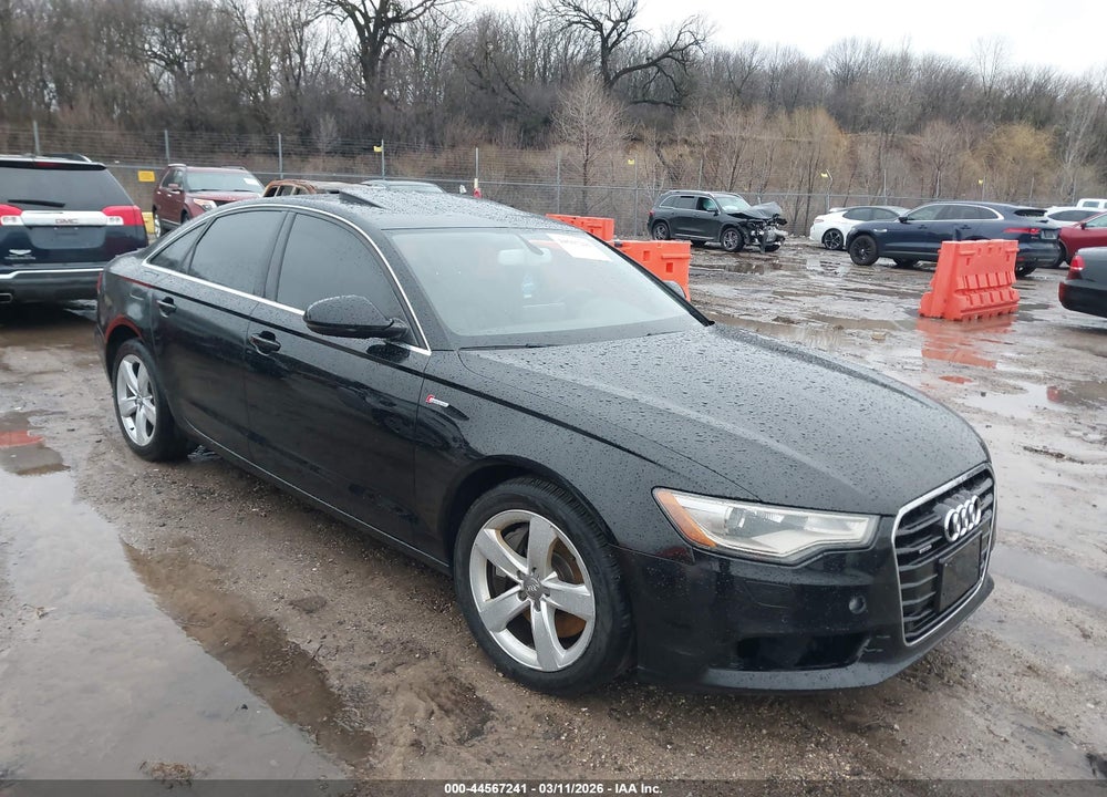 2012 AUDI A6 3.0 PREMIUM VIN: WAUGGAFC1CN170955