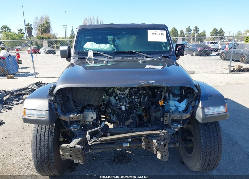 2023 JEEP GLADIATOR OVERLAND 4X4 VIN: 1C6HJTFG2PL549026