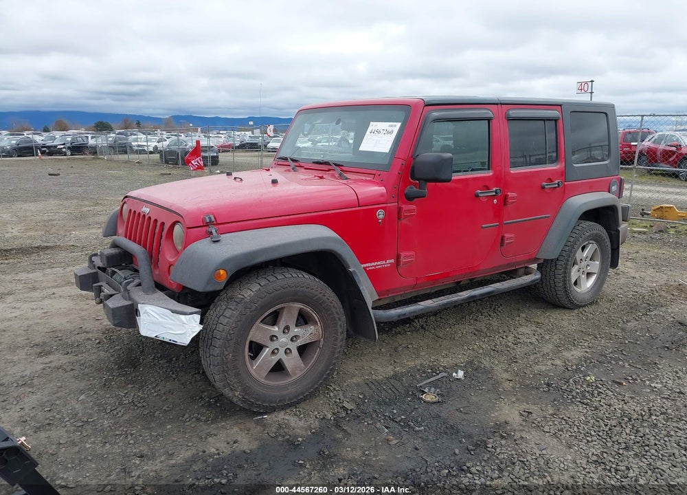 2008 JEEP WRANGLER UNLIMITED X VIN: 1J4GA39198L636395